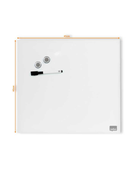 PIZARRA NOBO CRISTAL 45x45cm