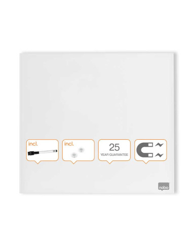 PIZARRA NOBO CRISTAL 45x45cm