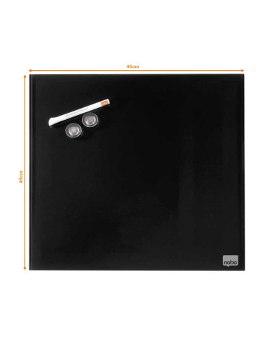 PIZARRA NOBO CRISTAL 45x45cm