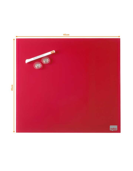 PIZARRA NOBO CRISTAL 45x45cm