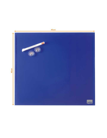 PIZARRA NOBO CRISTAL 45x45cm