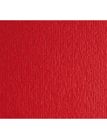 CARTULINA A4 SIRIO 250g LISORUGOSO ROJO ROSSO PAQUETE de 50