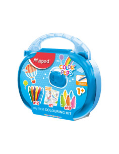 MALETIN MAPED COLOREADO EARLY AGE 10x ROTULADORES JUMBO 12 CERAS JUMBO  1x POSTER GIGANTE 2