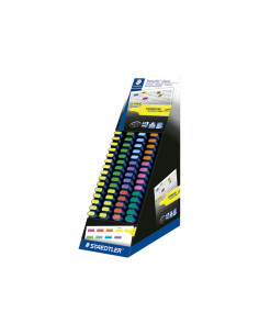 EXPOSITOR 60 MARCADORES FLUORESCENTES STAEDTLER TEXTSURFER CLASSIC