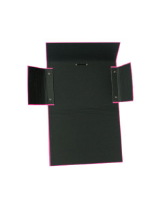 EXPOSITOR 24 CARPETA SOLAPAS CARTÓN FORRADO SERIE MÉRIDA 2