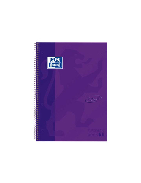 CUADERNO OXFORD EUROPEANBOOK 1 TOUCH A4 80h