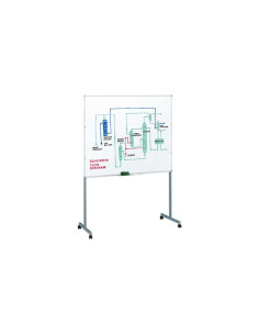 PIZARRA BLANCA FAIBO LACADA 90x120cm
