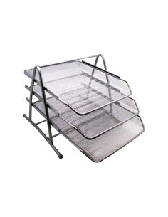 SET 3 BANDEJAS METÁLICAS MESH