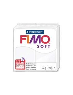 PASTA MODELAR FIMO SOFT BLANCO 57 GR