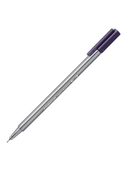 ROTULADOR FIBRA STAEDTLER  334 TRIPLUS FINELINER AZUL INDIGO