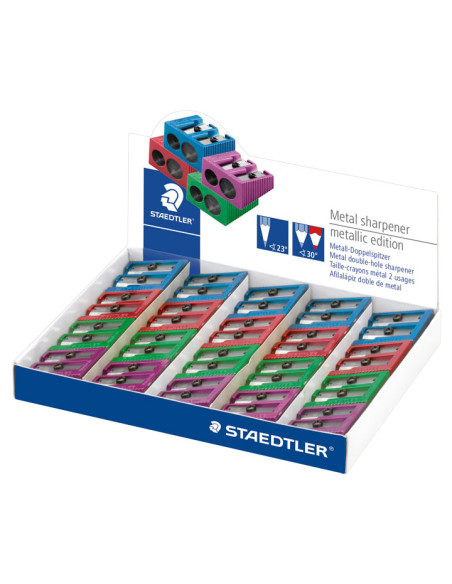 SACAPUNTAS STAEDTLER METAL DOBLE