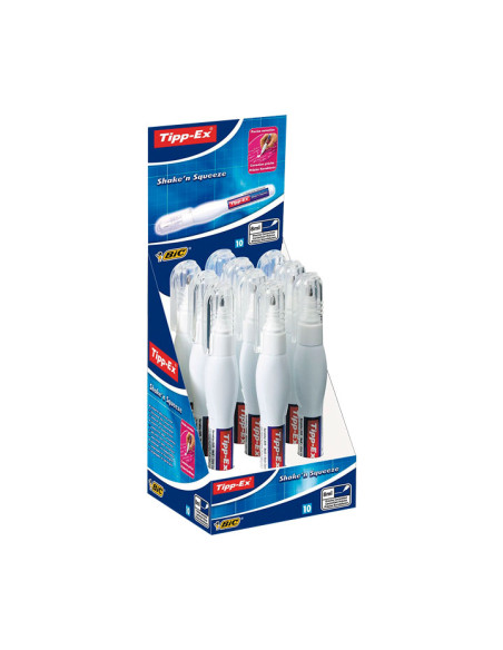 LIQUIDO CORRECTOR TIPP-EX SHAKE`N SQUEEZE 8ml