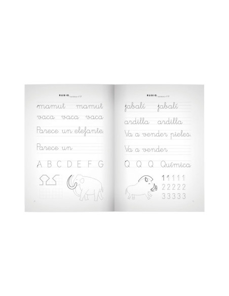 PACK 10 CUADERNOS RUBIO ESCRITURA 07