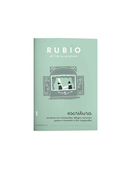 PACK 10 CUADERNOS RUBIO ESCRITURA PRIMARIA 1