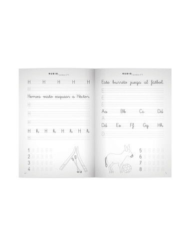 PACK 10 CUADERNOS RUBIO ESCRITURA PRIMARIA 5
