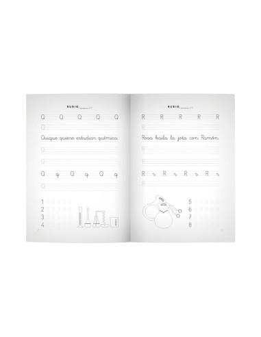 PACK 10 CUADERNOS RUBIO ESCRITURA PRIMARIA 7