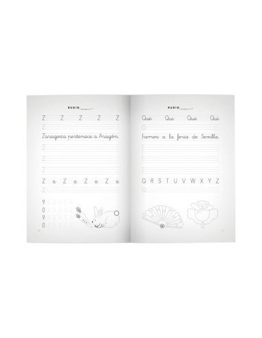 PACK 10 CUADERNOS RUBIO ESCRITURA PRIMARIA 7