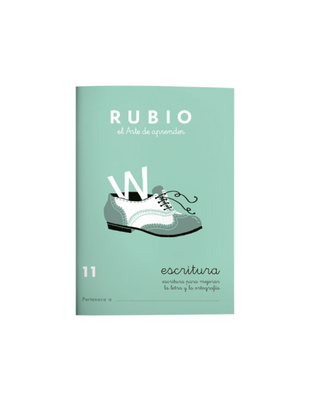 PACK 10 CUADERNOS RUBIO ESCRITURA PRIMARIA 11