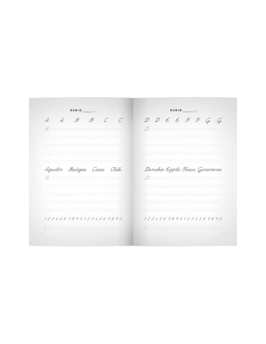 PACK 10 CUADERNOS RUBIO ESCRITURA PRIMARIA 13