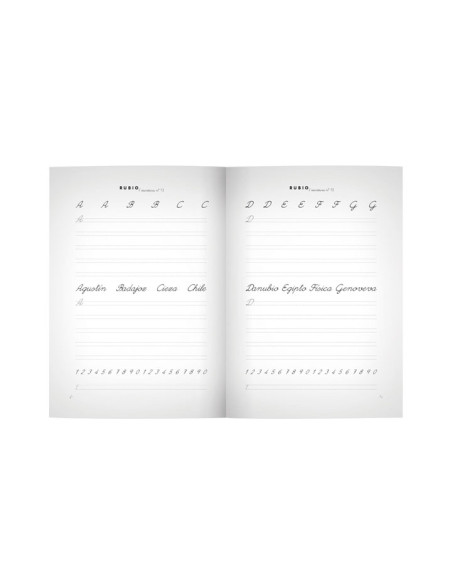 PACK 10 CUADERNOS RUBIO ESCRITURA PRIMARIA 13