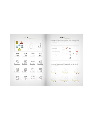 PACK 10 CUADERNOS RUBIO OPERACIONES P2A