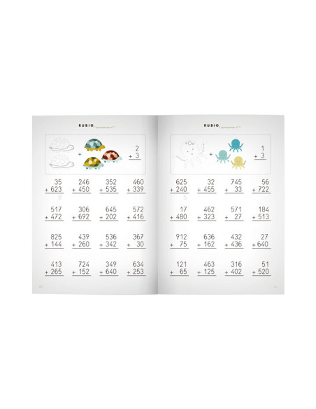 PACK 10 CUADERNOS RUBIO OPERACIONES P1