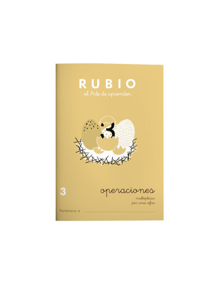 PACK 10 CUADERNOS RUBIO OPERACIONES P3