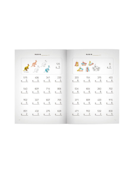 PACK 10 CUADERNOS RUBIO OPERACIONES P3