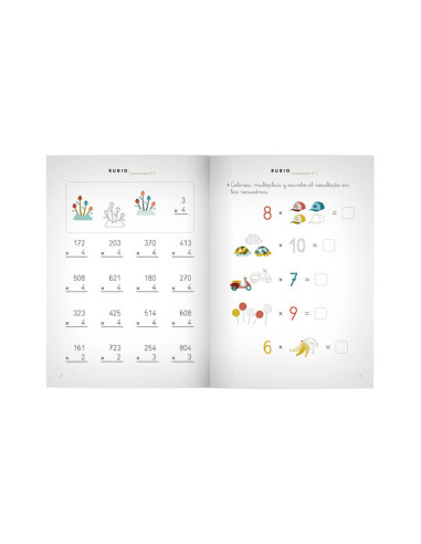 PACK 10 CUADERNOS RUBIO OPERACIONES P3