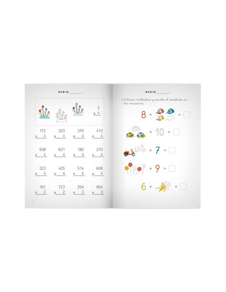 PACK 10 CUADERNOS RUBIO OPERACIONES P3