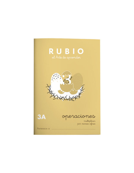 PACK 10 CUADERNOS RUBIO OPERACIONES P3A