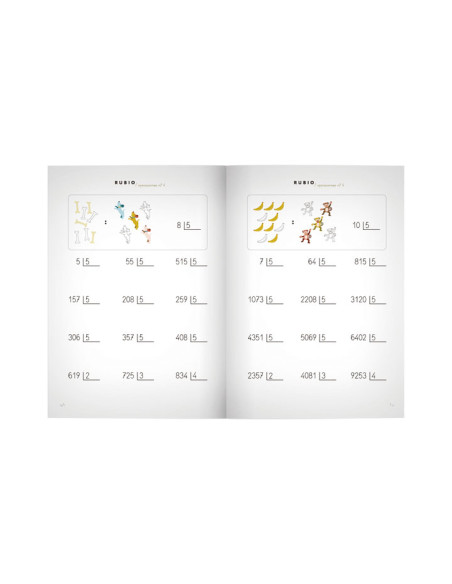 PACK 10 CUADERNOS RUBIO OPERACIONES P4