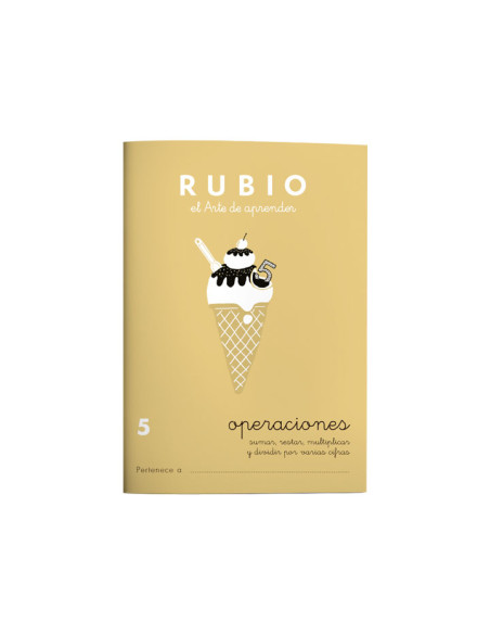 PACK 10 CUADERNOS RUBIO OPERACIONES P5