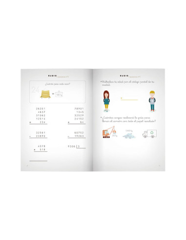 PACK 10 CUADERNOS RUBIO OPERACIONES P5