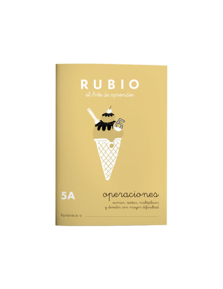 PACK 10 CUADERNOS RUBIO OPERACIONES P5A
