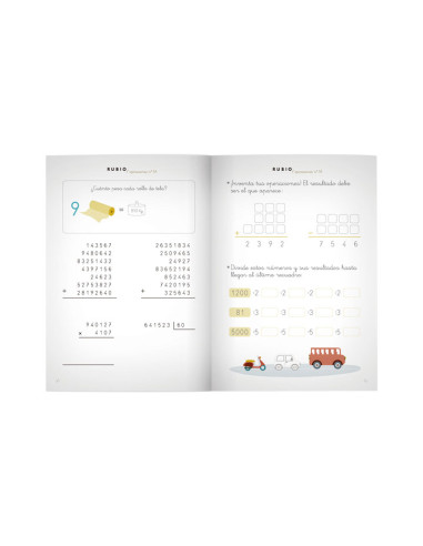 PACK 10 CUADERNOS RUBIO OPERACIONES P5A