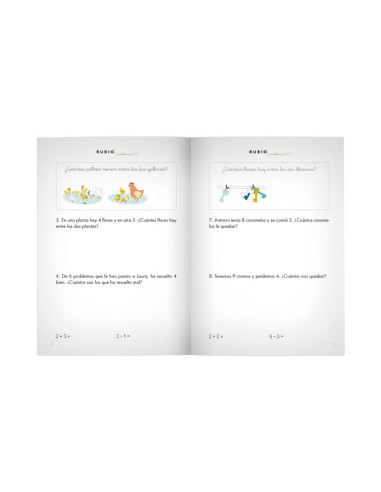 PACK 10 CUADERNOS RUBIO PROBLEMAS P7