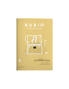 PACK 10 CUADERNOS RUBIO PROBLEMAS P8