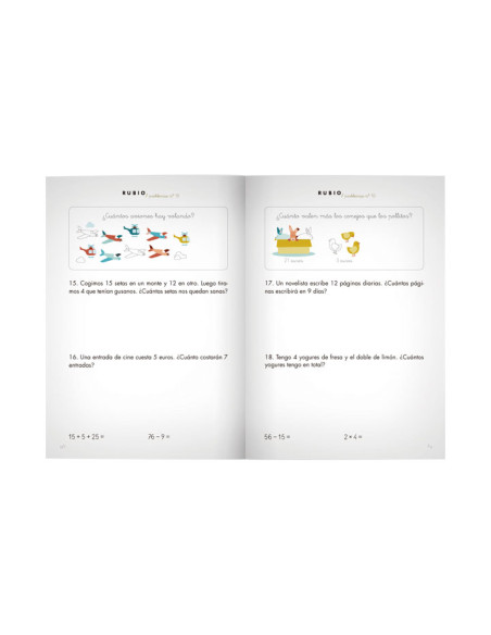PACK 10 CUADERNOS RUBIO PROBLEMAS P10