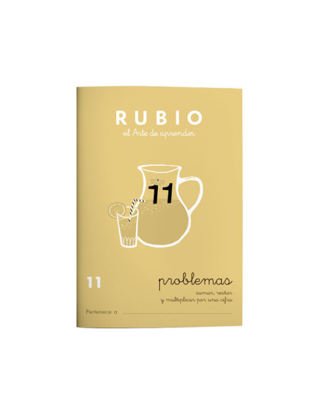 PACK 10 CUADERNOS RUBIO PROBLEMAS P11
