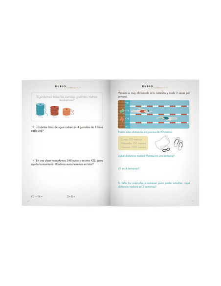 PACK 10 CUADERNOS RUBIO PROBLEMAS P11