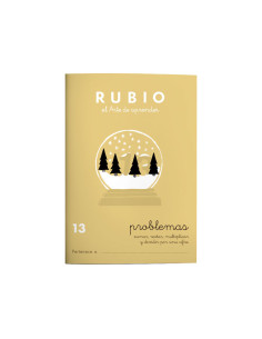 PACK 10 CUADERNOS RUBIO PROBLEMAS P13