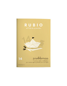 PACK 10 CUADERNOS RUBIO PROBLEMAS P14