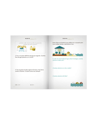 PACK 10 CUADERNOS RUBIO PROBLEMAS P14