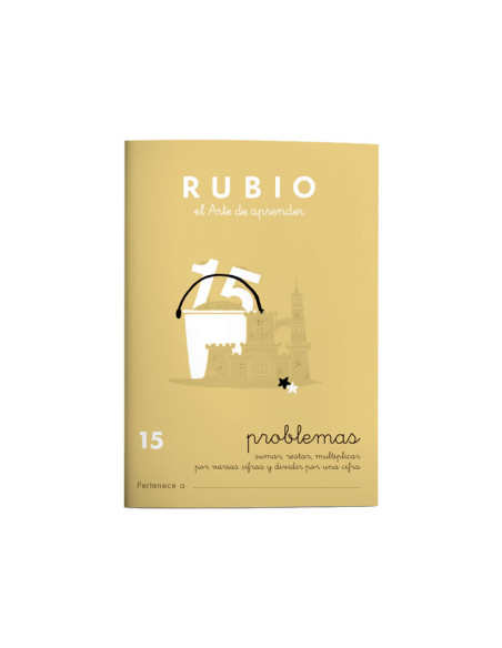 PACK 10 CUADERNOS RUBIO PROBLEMAS P15