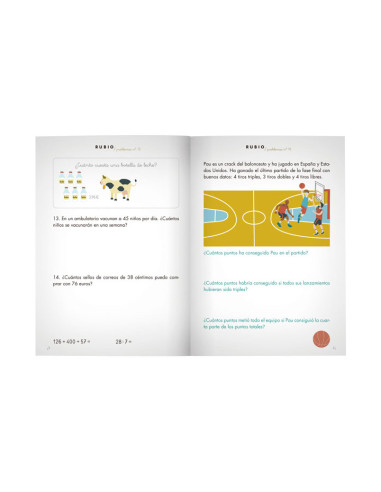 PACK 10 CUADERNOS RUBIO PROBLEMAS P15