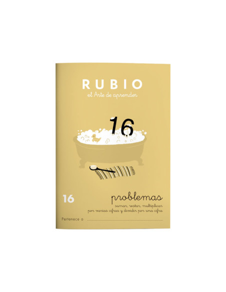 PACK 10 CUADERNOS RUBIO PROBLEMAS P16