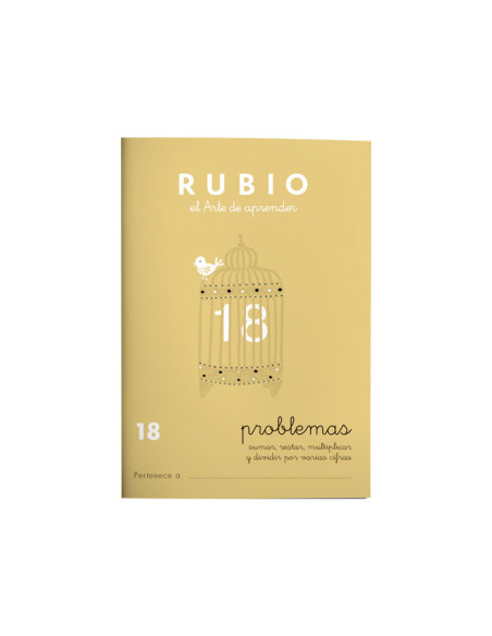RUBIO CUADERNO DE PROBLEMAS N 18