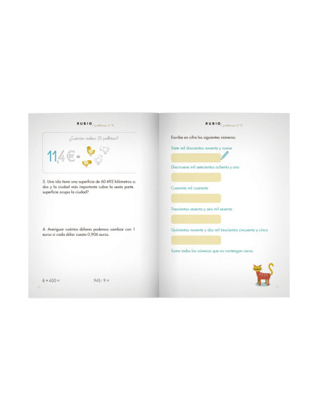 RUBIO CUADERNO DE PROBLEMAS N 18