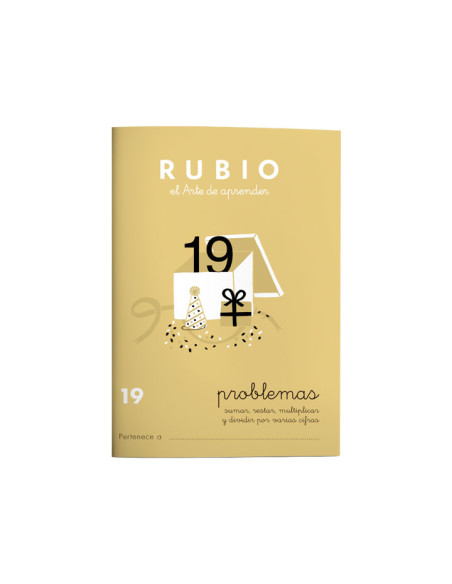 PACK 10 CUADERNOS RUBIO PROBLEMAS P19